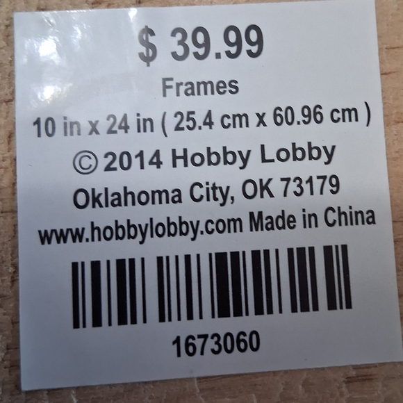 NWOT Grandkids Display Wall Hanging   Size 24"×10" - Picture 8 of 8